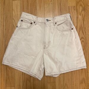 Everlane A-Line denim shorts 27